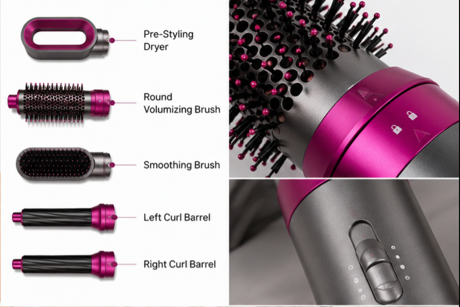 SilkRoot™ 5-in-1 Air Styler Pro