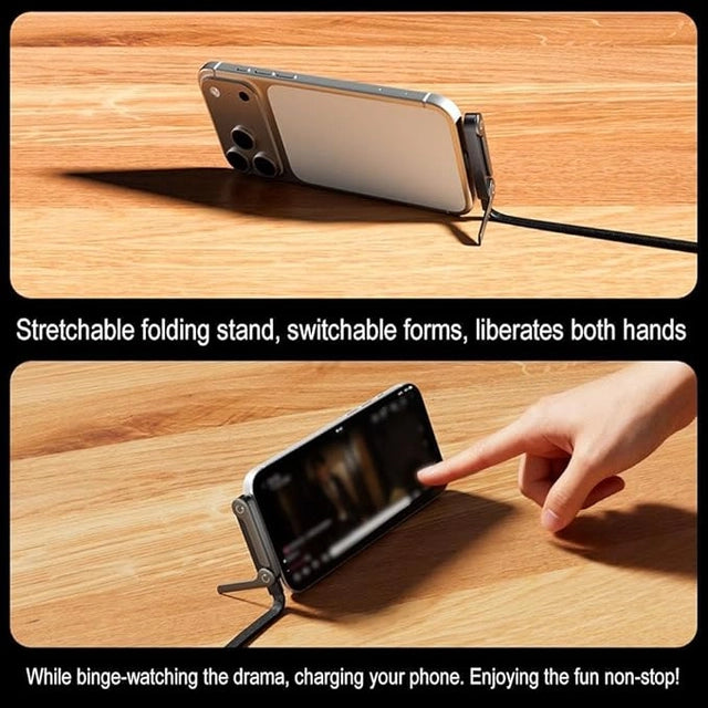 FlexCharge™ 240 Pro | 2-in-1 Magnetic Charging Stand Cable
